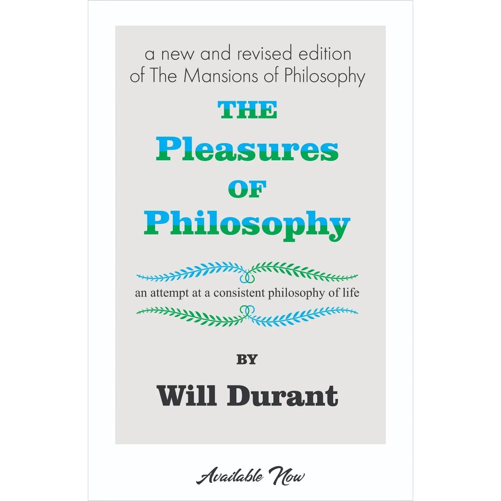 The Pleasures of Philosophy English Book House
